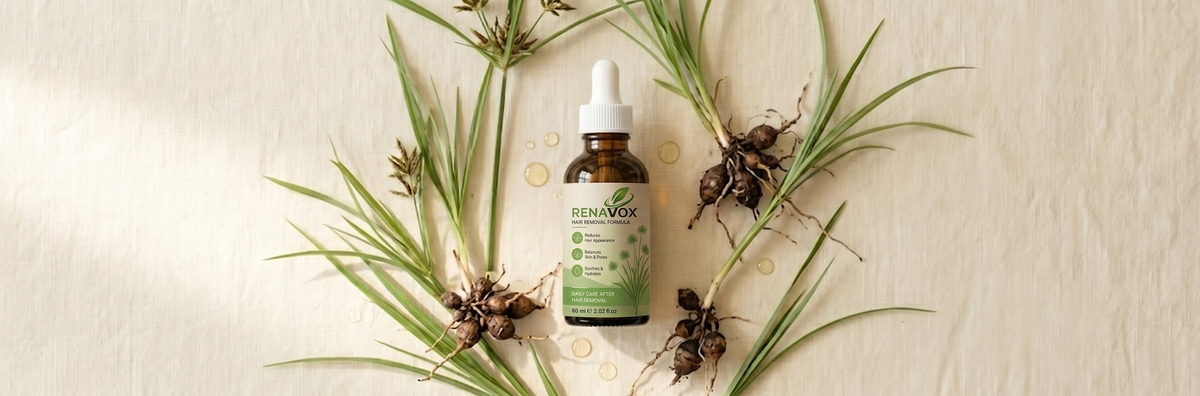 Renavox Cyperus Rotundus Hair Removal Oil