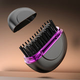 RENAVOX SILK POD cordless straightening brush with protective cover - Black